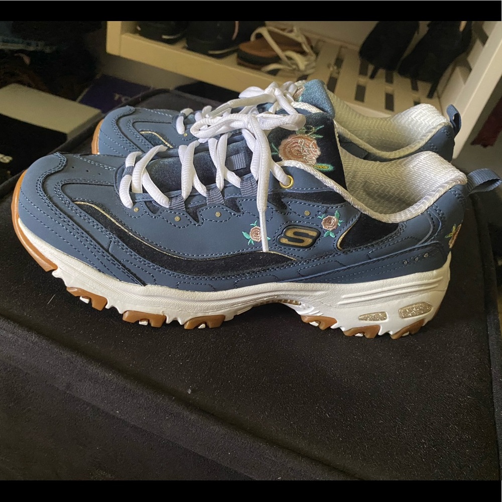 Skechers D'Lites Bright Blossoms Women's Shoes